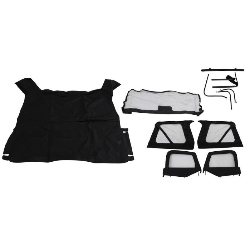 Rampage 68335 1997-2006 Jeep Wrangler(TJ) Complete Top - Black Diamond