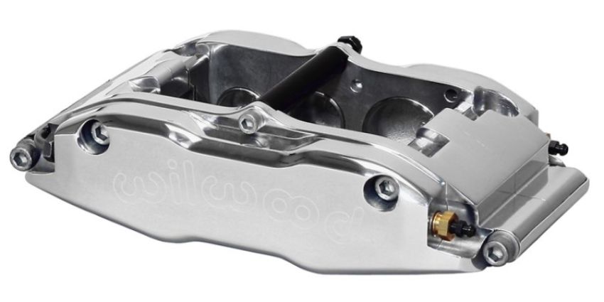 Wilwood 120-8001-RSP Caliper-BNSL6R-LH-Polished 1.62/1.12/1.12in Pistons 1.25in Disc