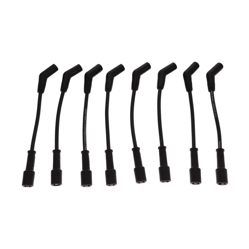 Top Street Performance 83031 TSP Ford Godzilla 7.3L 8.5mm Black Ignition Wires with 135 Degree Boots
