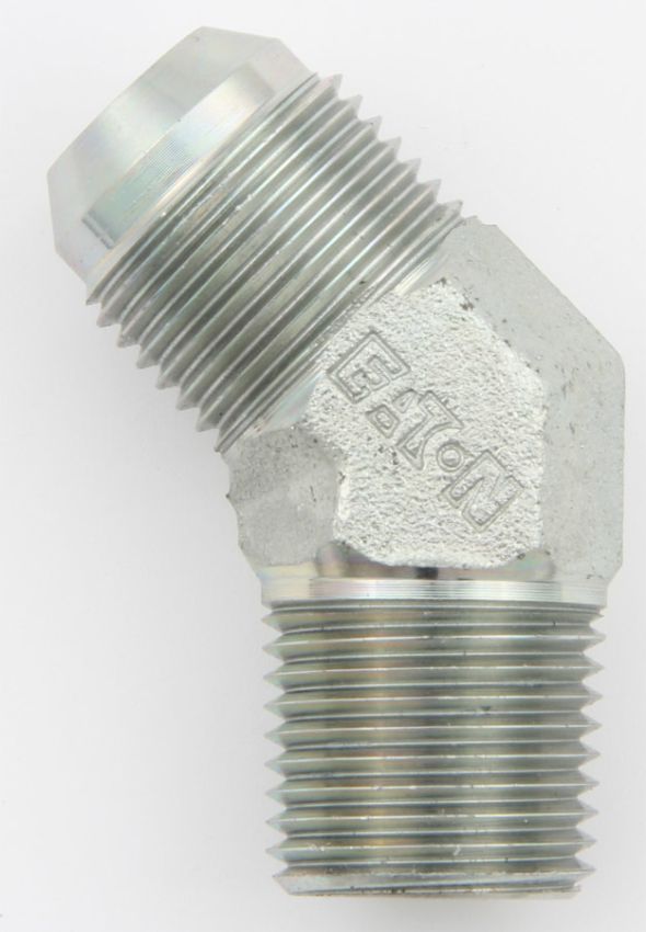 AEROQUIP AERFCM2589 45 Male Elbow #6 To 3/8 Npt Steel Fitting