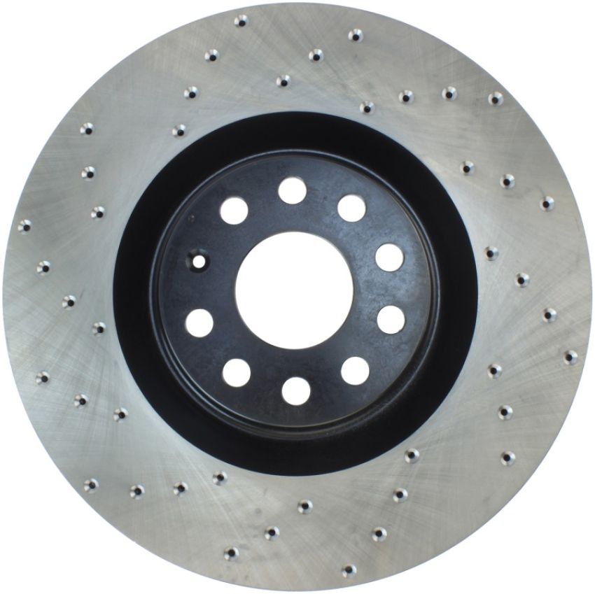 Stoptech 128.33112R Drilled Sport Brake Rotor