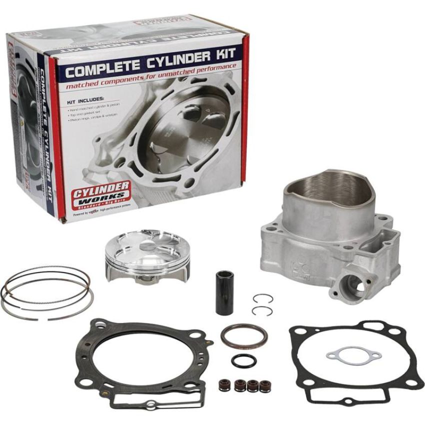 Cylinder Works 10010-K02HC 19-20 Honda CRF 450 R 450cc Standard Bore High Compression Cylinder Kit 14.4:1 Comp.