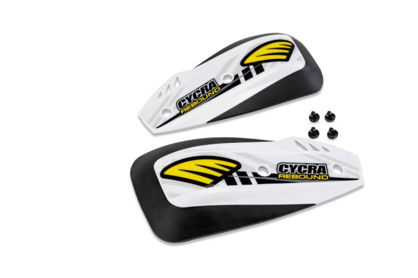 Cycra 1CYC-1027-42 Rebound DX Handshields - White