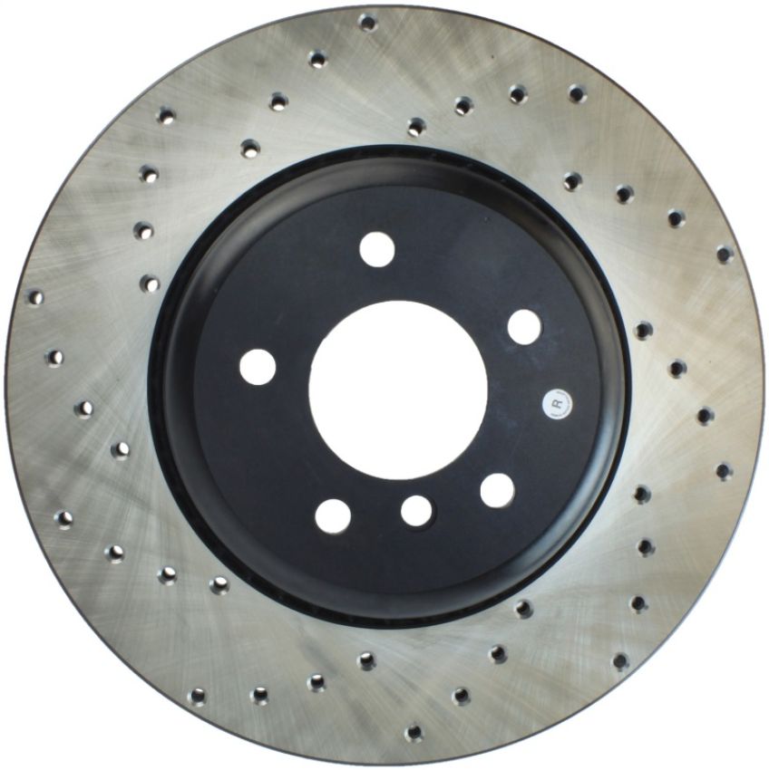 Stoptech 128.34072R Drilled Sport Brake Rotor