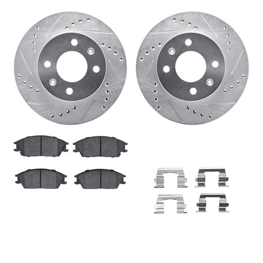 Dynamic Friction 7512-03028 Rotor Kit