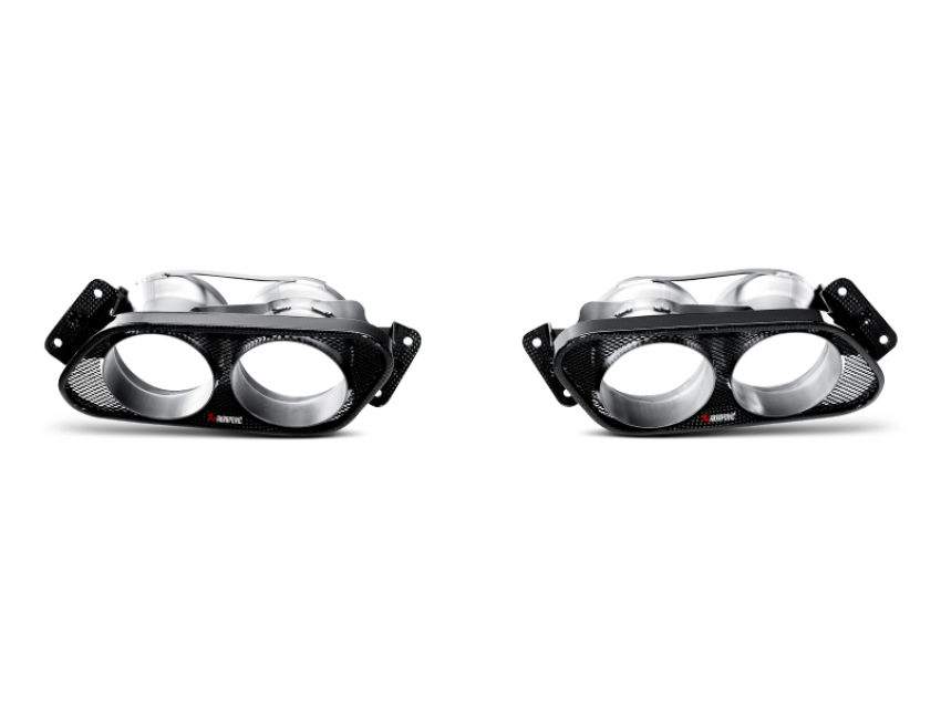 Akrapovic S-MESLSAMG/1 10-14 AMG SLS Coupe/Roadster Evolution Line Cat Back (Titanium) w/ Carbon Tips