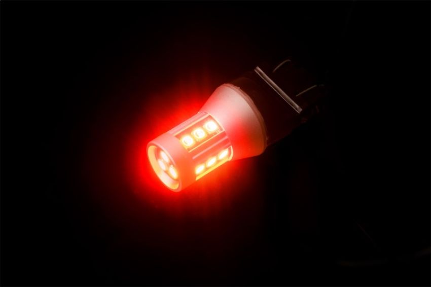 Putco 343156R-360 3156 - Red Metal 360 LED