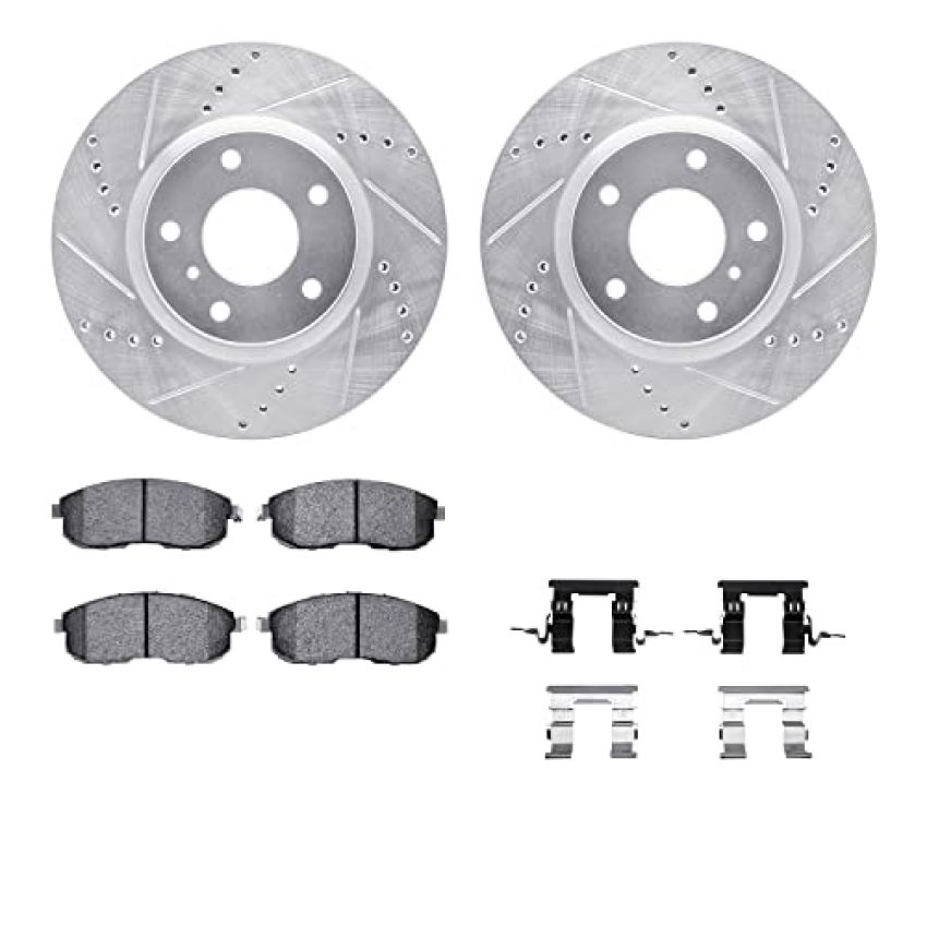 Dynamic Friction 7512-68007 Rotor Kit