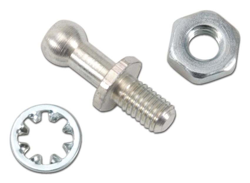 EDELBROCK EDE8016 Ball End Stud Kit - Ford w/Holley Carb.