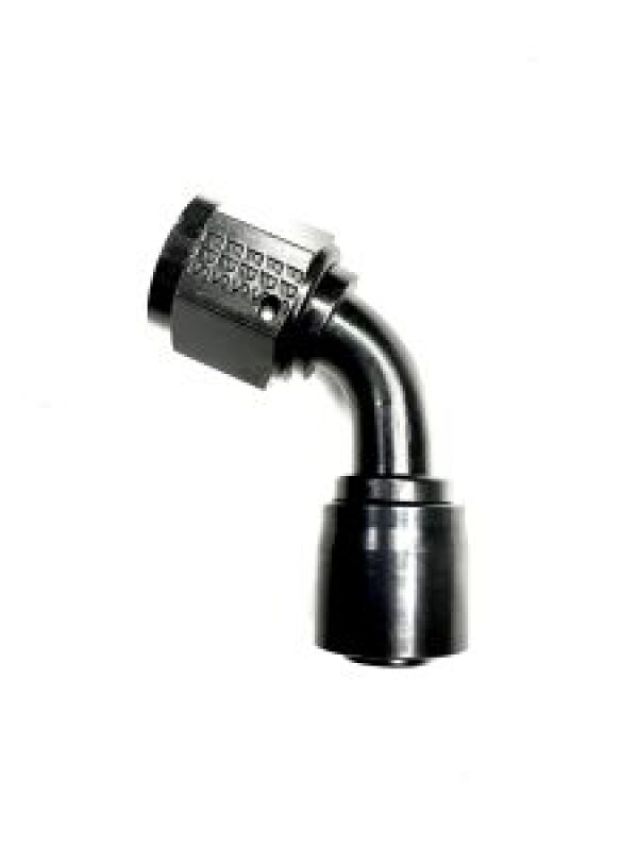 Fragola 8106008 -8AN 60 Degree Fixed/Single Swivel Sport Crimp Pro Hose End