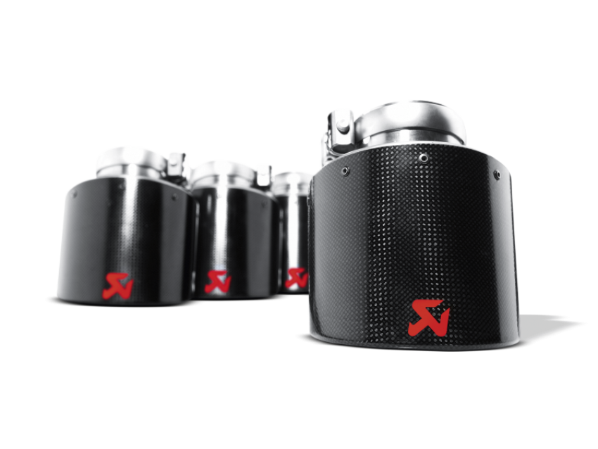 Akrapovic TP-NIR35C Tail pipe set (Carbon,dia 125 mm) Corvette