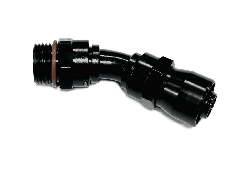 FRAGOLA FRG3104512-RAD 12an ORB Male 45-Deg Crimp Hose End