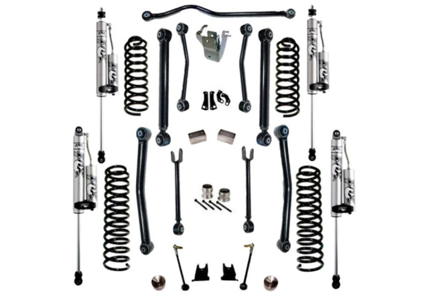 Superlift K997FX 07-18 Jeep Wrangler JK 4WD 4in Suspension Lift Kit w/ Fox 2.0 Res Shocks