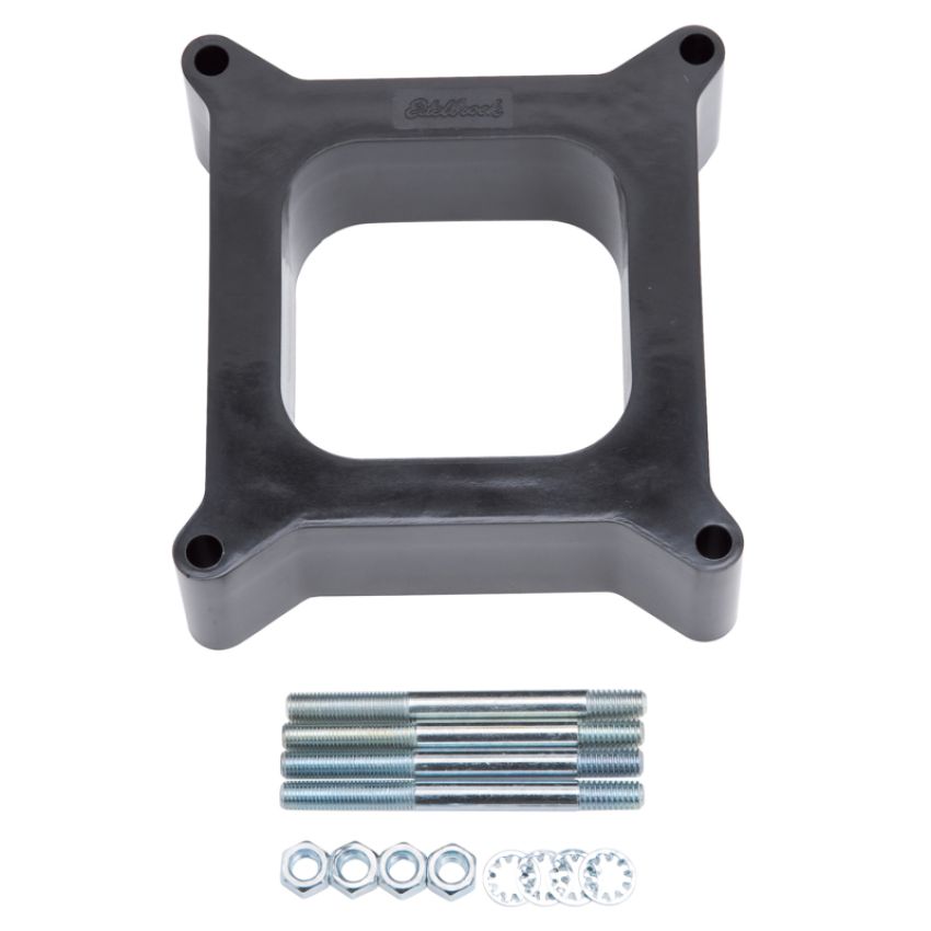 EDELBROCK EDE8712 Carburetor Spacer - 2in Open