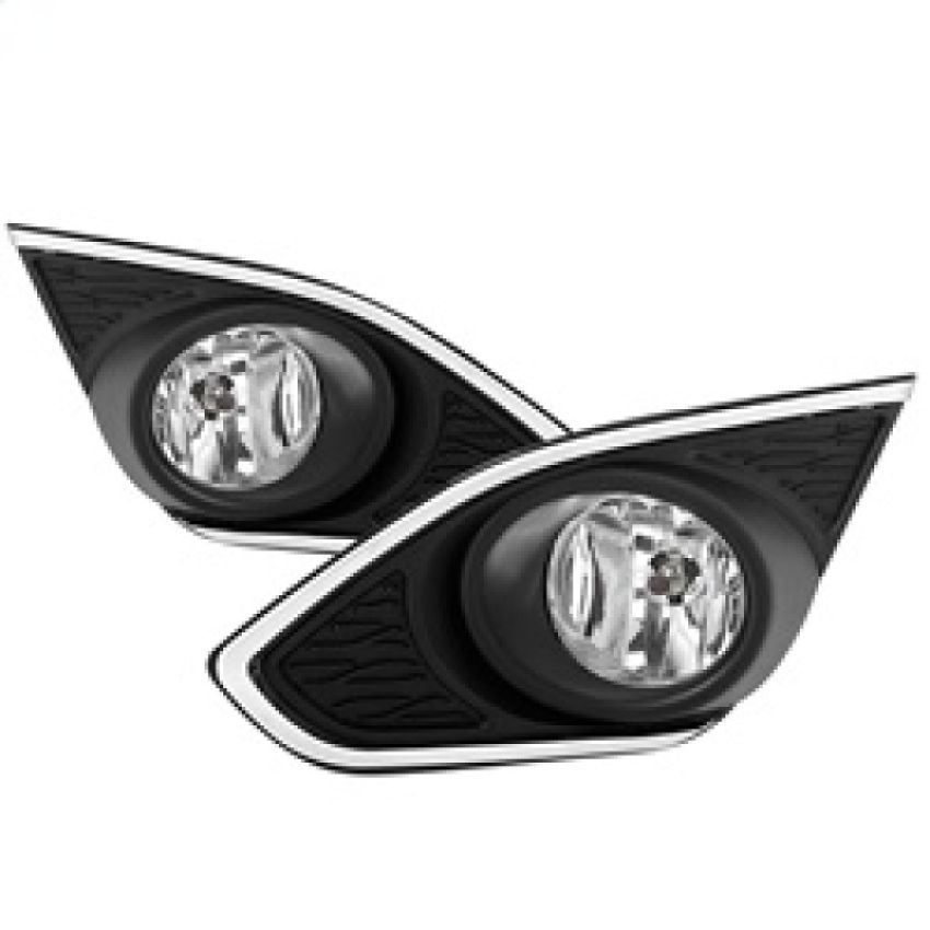 SPYDER 5080288 OEM Fog Light W/Universal Switch- Clear