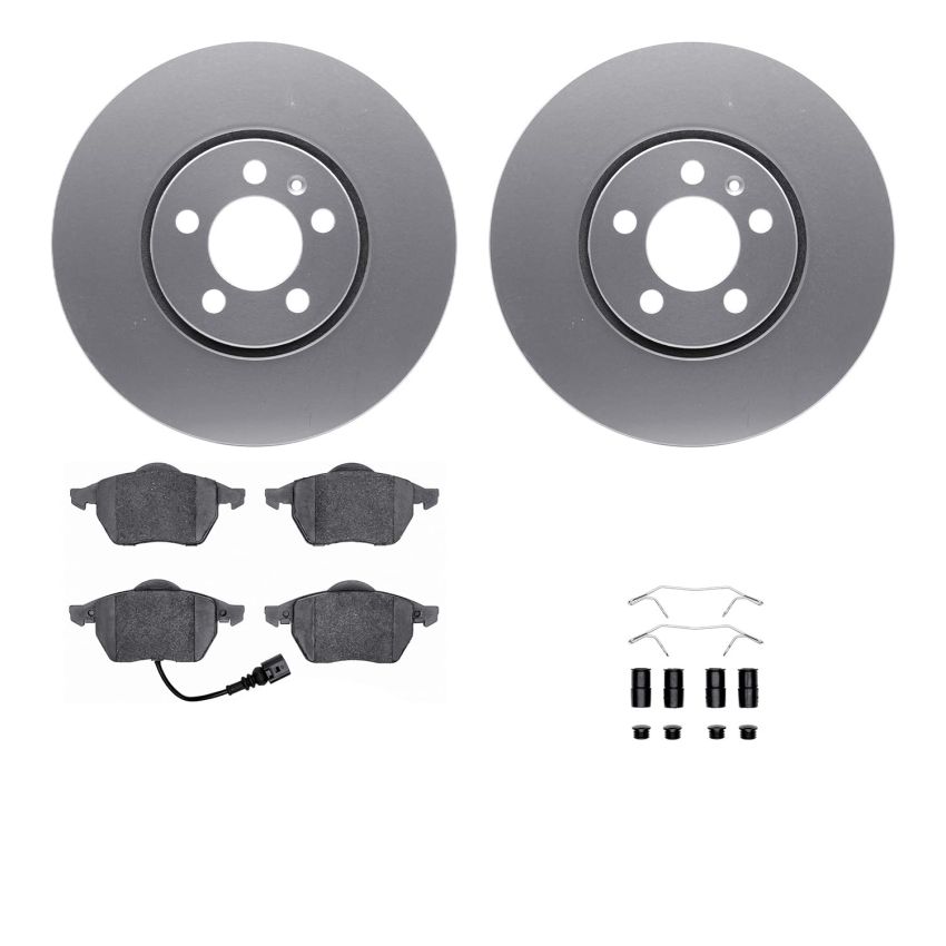 Dynamic Friction 4512-74102 Rotor Kit