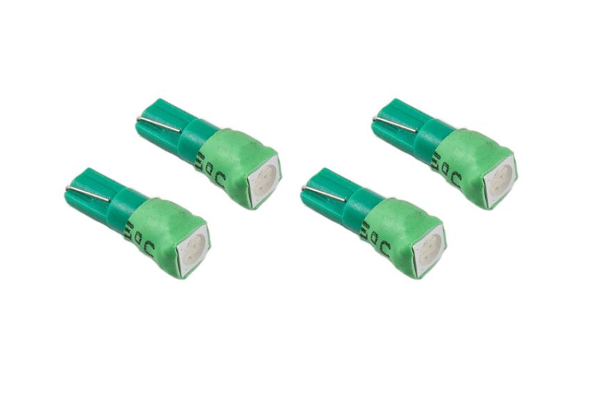 Diode Dynamics DD0120Q 74 SMD1 LED - Green Set of 4