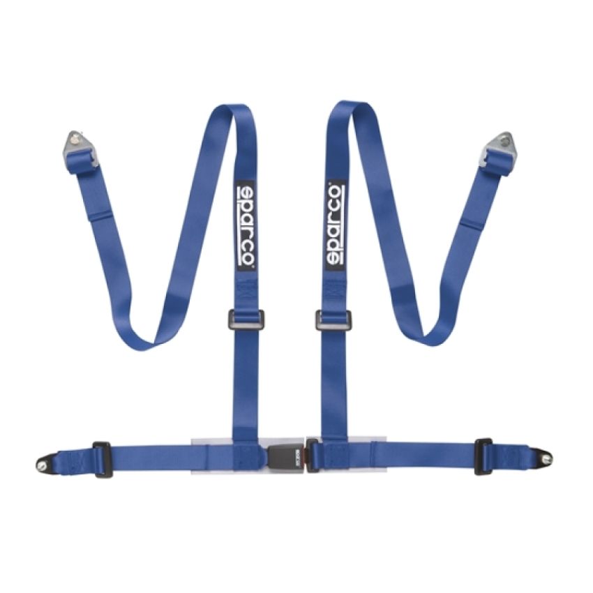 SPARCO 04604BV1AZ Belt 2 Inch Blue 4Pt Blt-In