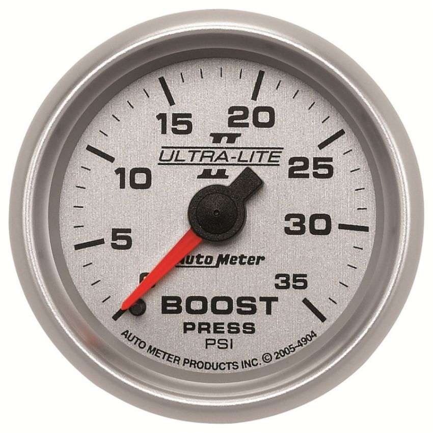AutoMeter 4904 GAUGE, BOOST, 2 1/16
