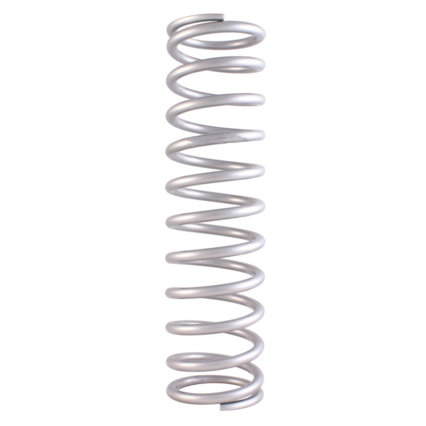 QA1 12-525 2-1/2in ID Spring - 12in Length x 525lbs/in - Silver Powder Coated