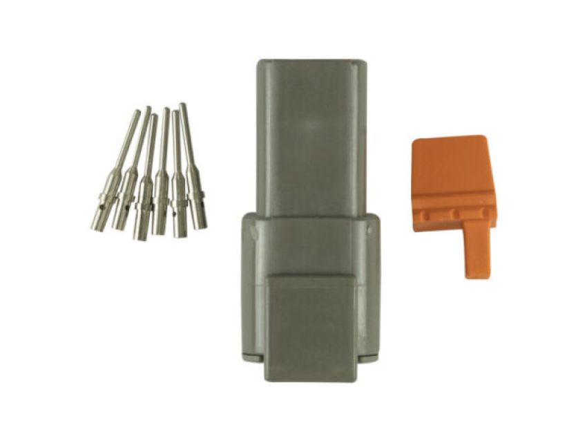 Turbosmart TS-0550-3128 eGate 6 Way Sensor Socket Kit (DTM Connector)