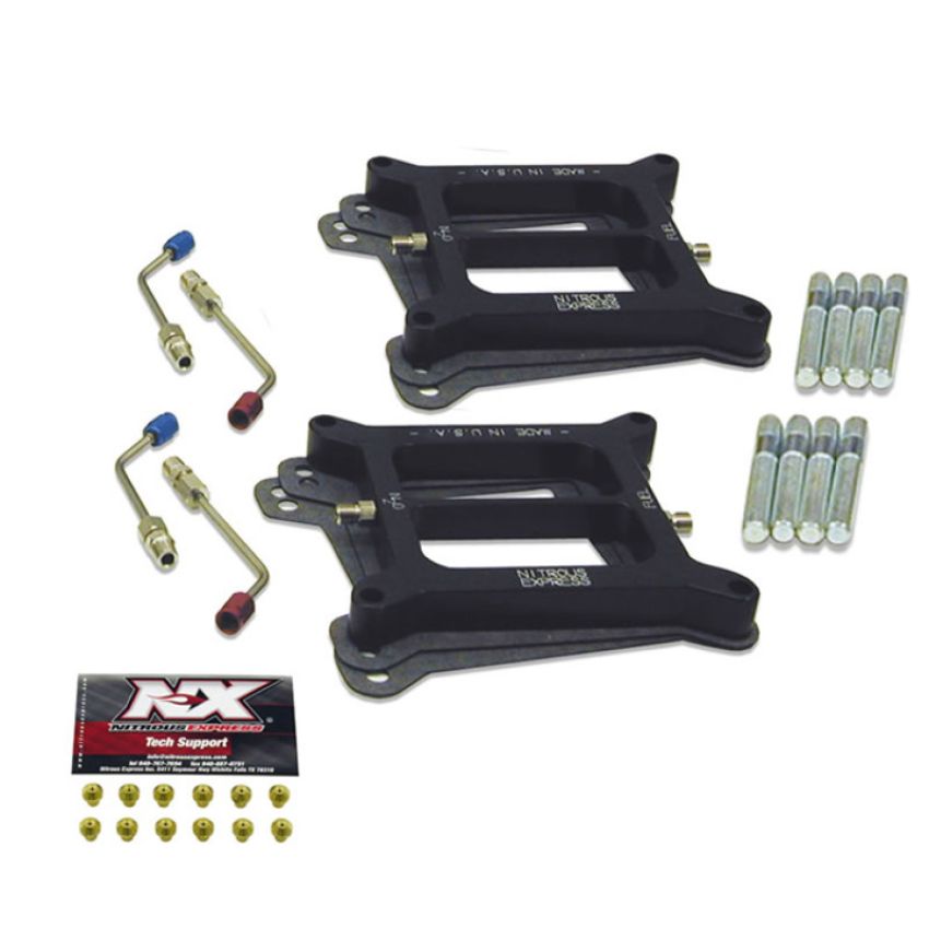 Nitrous Express NX3024 Dual 4150 Stage Six Plate Conversion