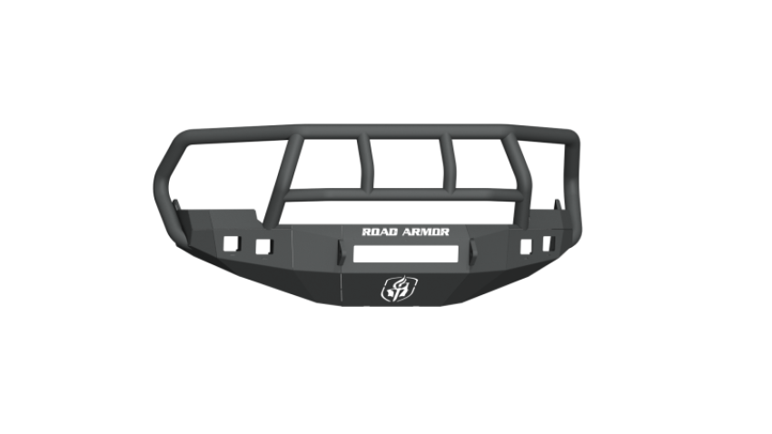 Road Armor 4091F2B-NW 09-12 Ram 1500 Stealth Front Bumper w/Titan II Guard - Tex Blk