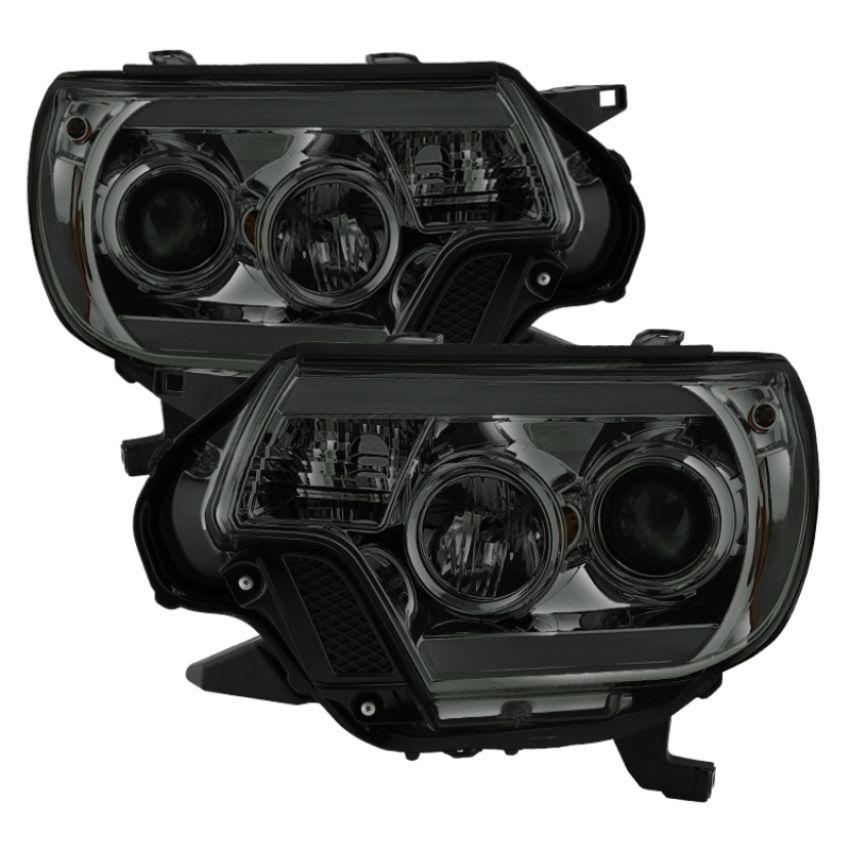 SPYDER 5081728 Projector Headlights - Light Bar DRL - Smoke