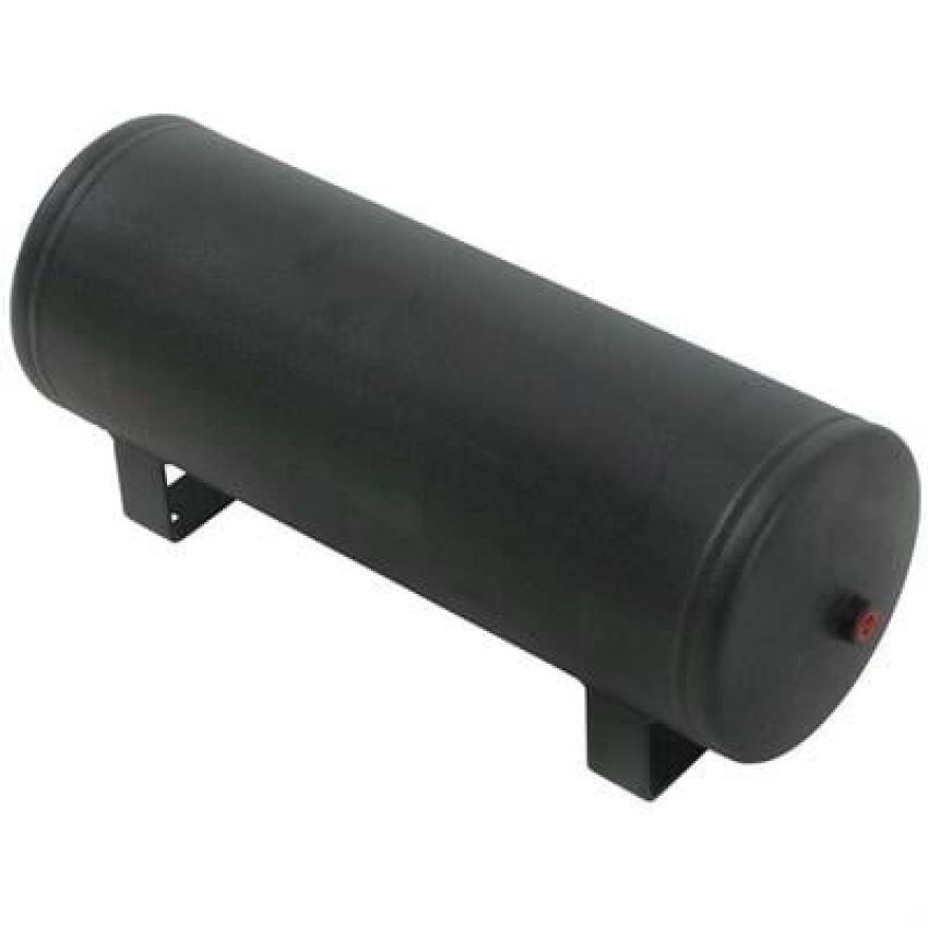 Firestone 9420 Air Tank 2 Gallon 14.5 x 8.5 x 7 1/4in x 1/8in 3 NPT Ports - Black (WR17609420)