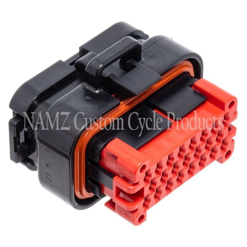 NAMZ NA-770680-1 AMP 23-Position Plug HD Radio Harness (HD 72382-98BK)