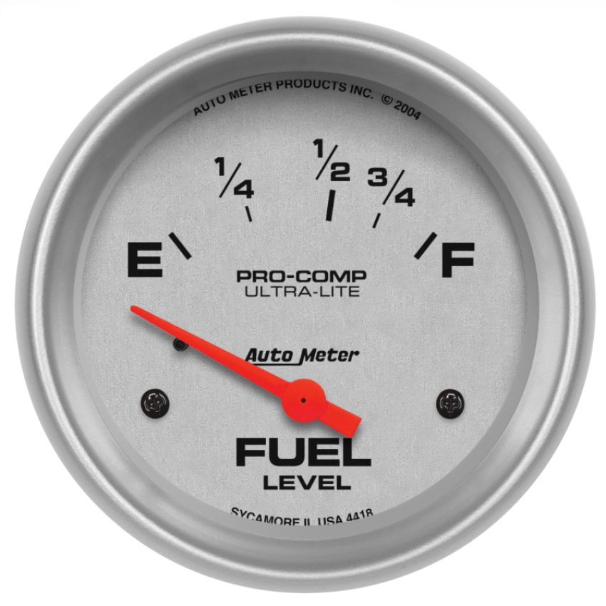 AUTOMETER ATM4418 2-5/8in Ultra-Lite Fuel Level Gauge