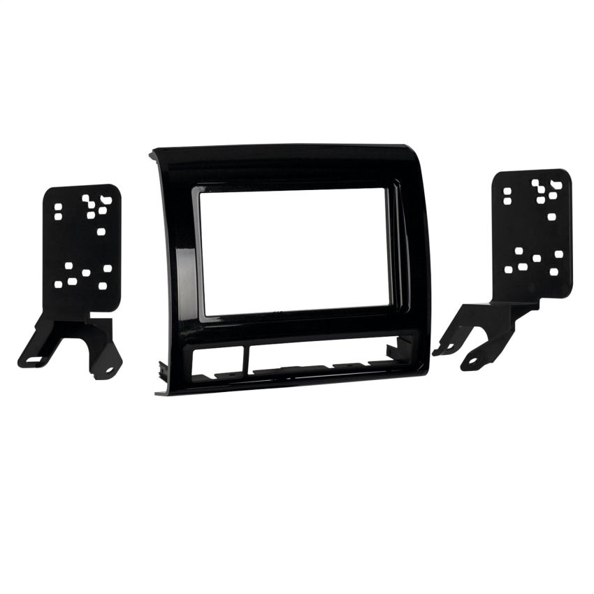 Metra 95-8235CHG Double DIN Dash Installation Kit for 2012 Toyota Tacoma Vehicles (Charcoal High Gloss)