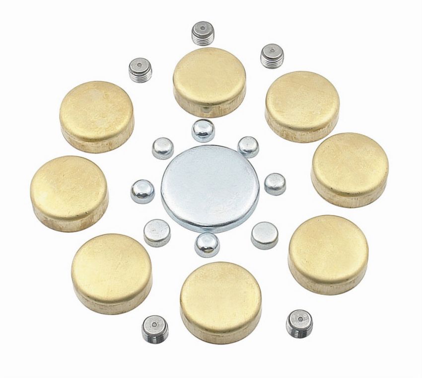 MR. GASKET MRG6481 SB Chvy Brass Freeze Plu