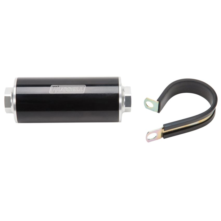 Russell 649250 Performance Anodized Aluminum (12in Length -10 male inlet/outlet)