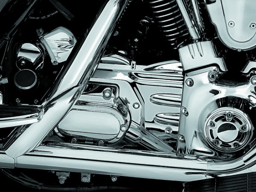 Kuryakyn 8201 Transmission Cover 02-06 Touring Models Chrome