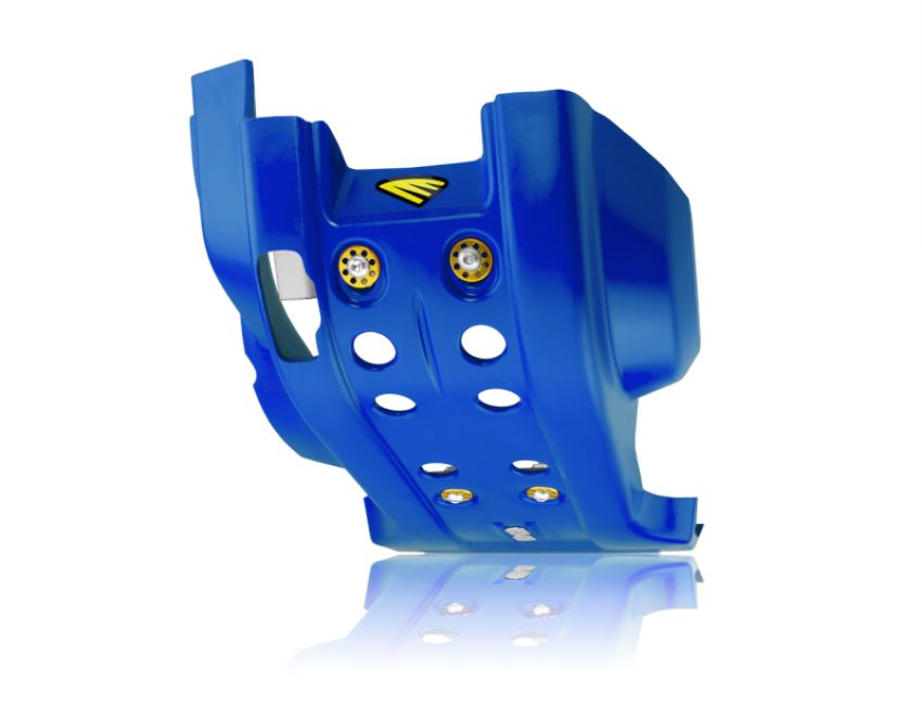 Cycra 1CYC-6217-89 14-15 Husqvarna TC/TE Full Combat Skid Plate - OEM Blue