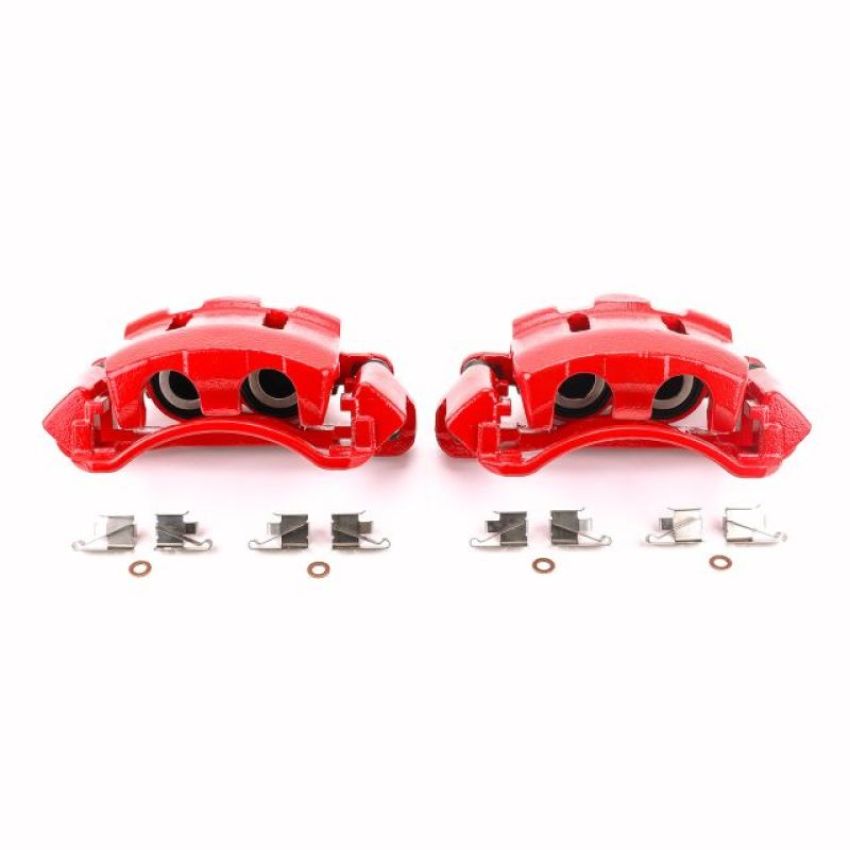 PowerStop S4790 Red Powder Coated Calipers