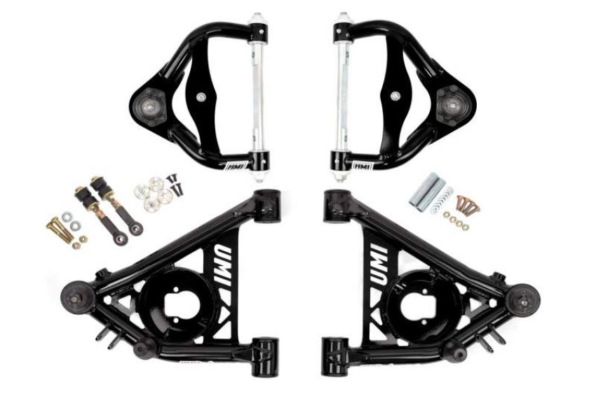 UMI Performance 303133-B 78-88 G-Body S10 Tubular Front Upper & Lower A-Arms Poly