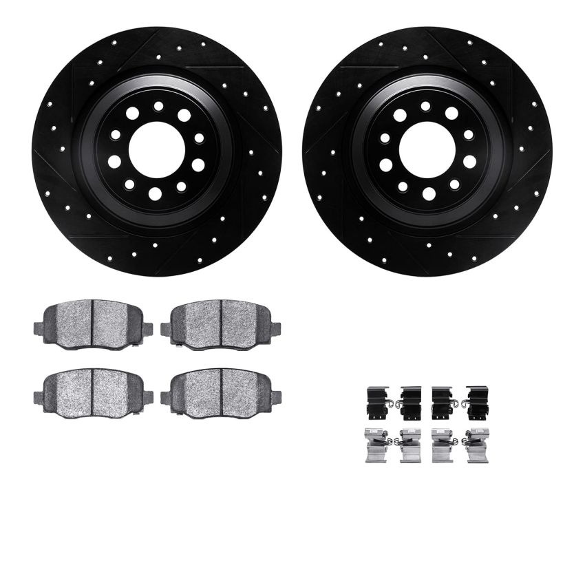 Dynamic Friction 8412-42012 Rotor Kit