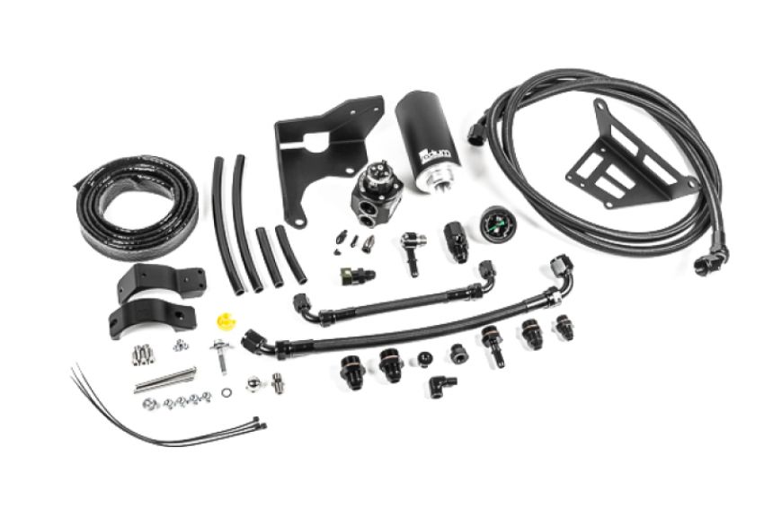Radium Engineering 20-1011-05 FUEL HANGER PLUMBING KIT, 14-19 CORVETTE, MICROGLASS FILTER
