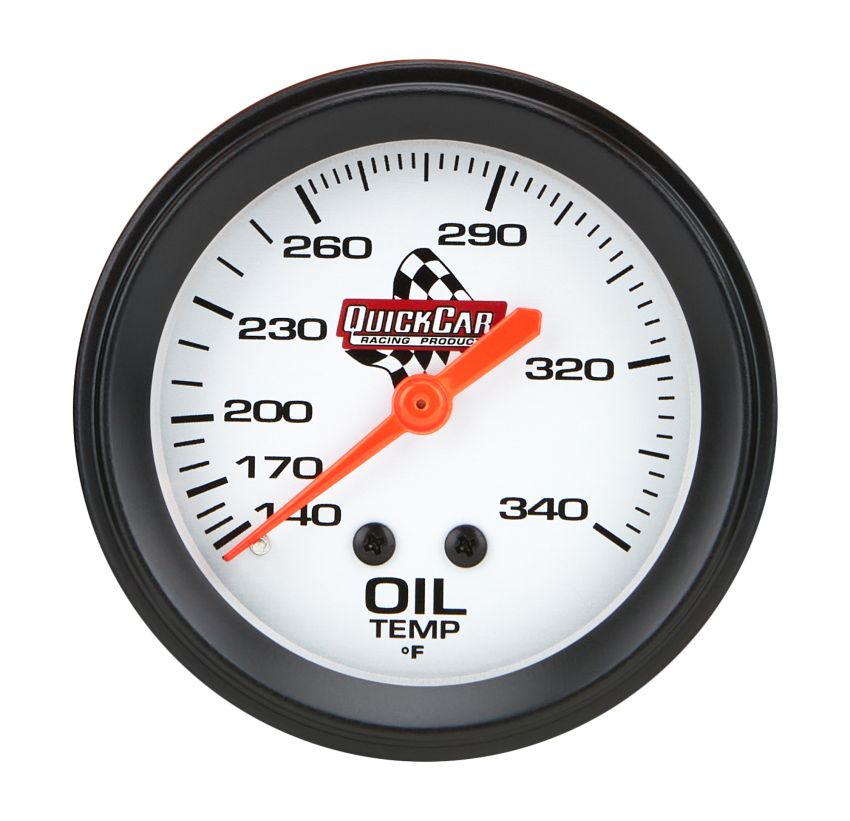 QUICKCAR RACING PRODUCTS QRP611-6009 Oil Temp. Gauge 2-5/8in