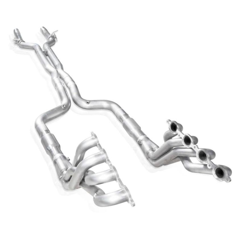 Stainless Works CA16HCAT 2016-18 Camaro SS Headers 2in Primaries 3in High-Flow Cats X-Pipe AFM Delete