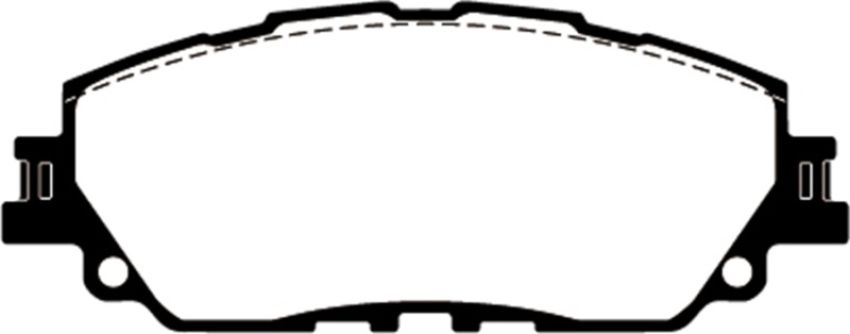 EBC Brakes DP32378C Redstuff Ceramic Low Dust Brake Pads