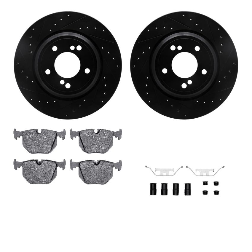 Dynamic Friction 8612-31047 Rotor Kit