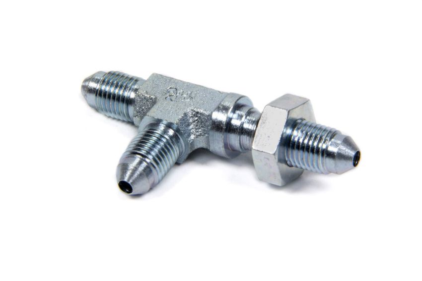 AEROQUIP AERFCM2809 #3 Steel Bulkhead Run Tee Fitting