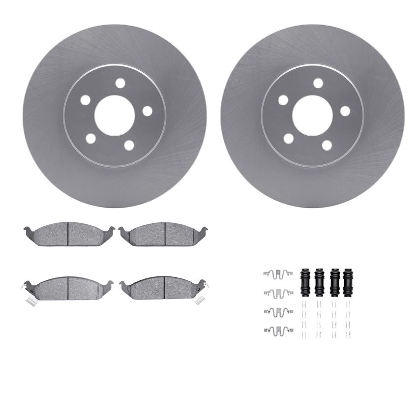 Dynamic Friction 4512-39034 Rotor Kit