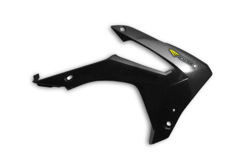 Cycra 1CYC-1887-12 14-17 Honda CRF250R Powerflow Radiator Shrouds - Black