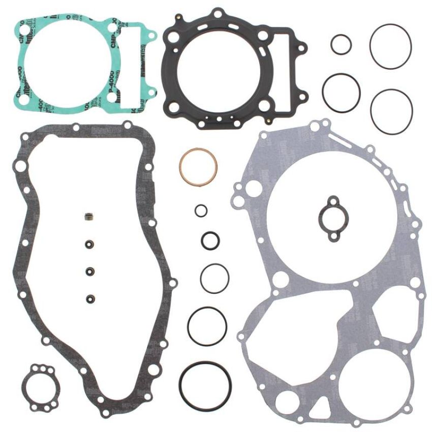 Vertex Pistons 808928 Vertex Gaskets 07-11 Arctic Cat 650 4x4 H1 Complete Gasket Kit