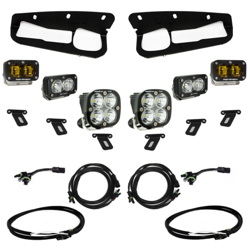 Baja Designs 448179 Ford Bronco S2 SAE “Pro” Fog Pocket Light Kit