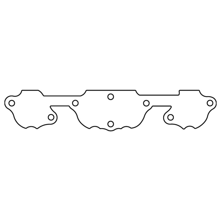 Cometic Gasket C5259 Cometic GM SB2 Small Block Aluminum/Rubber Exhaust Port Cover Set